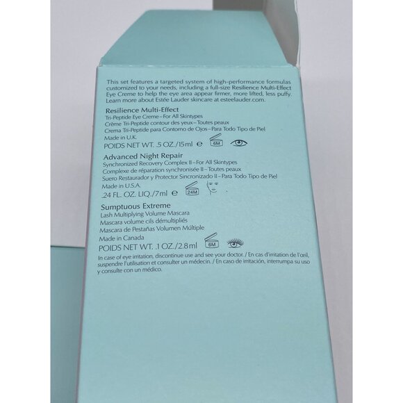 Estee Lauder Beautiful Eyes Smooth + Glow 3-Pcs Set/New with Box - Picture 7 of 7